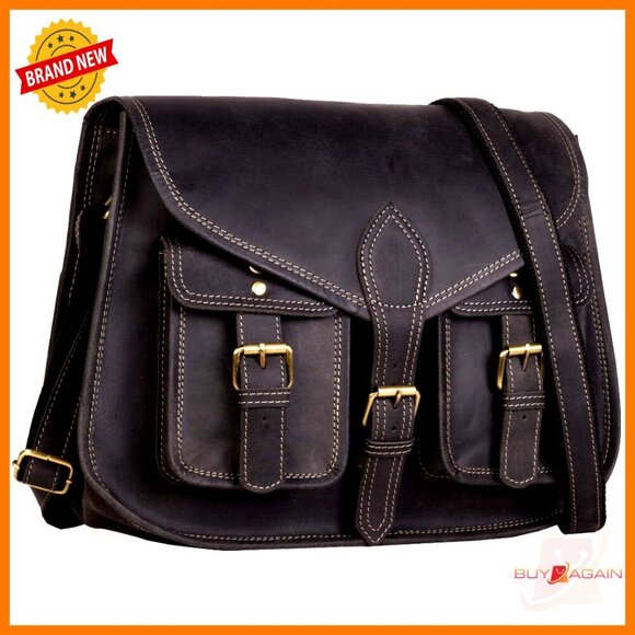 14 Inch Leather Purse Women Shoulder Bag Crossbody Satchel  14 Inch Genuine Leather Tote Crossbody Shoulder Bag Women Travel Purse